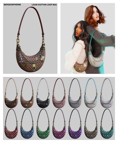 sims 4 louis vuitton loop bag.